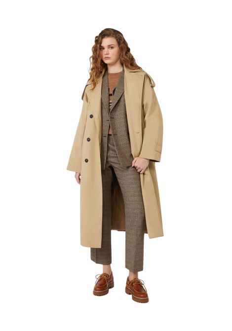 Pantalone in batavia di lana - CIOCCOLATO Weekend MAXMARA | BACO001